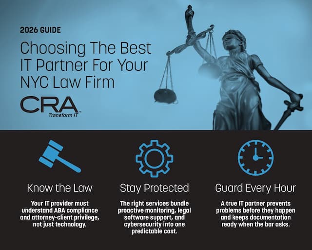 2026 Guide: Choosing the Best IT Partner for NYC Law Firms