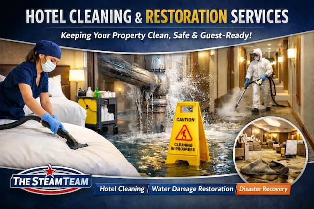 Austin Hotel Restoration Experts Offer 24/7 Water Damage & Cleaning Services