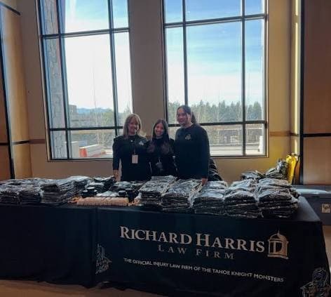 LVMPD & Richard Harris Law Firm Pack 10,000 Backpacks for Students