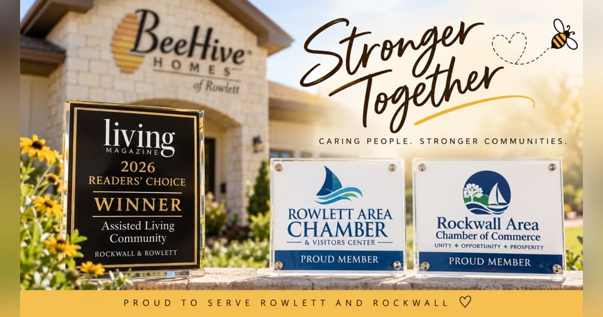 BeeHive Homes of Rowlett Wins Best Assisted Living Award