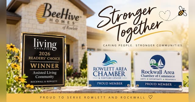 BeeHive Homes of Rowlett Wins Best Assisted Living Award