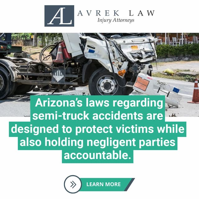 Expert Legal Assistance for Semi-Truck Accident Victims in Phoenix, AZ