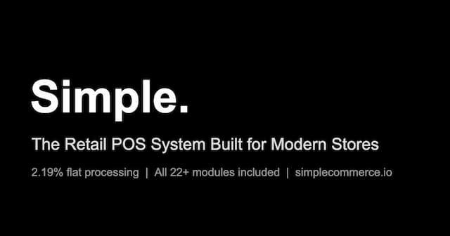 Simple's All-in-One POS Cuts Retail Fees, Unifies Online and In-Store