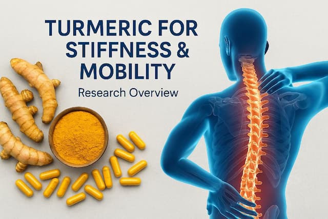 Turmeric's Curcumin: A Natural Key to Easing Joint Stiffness