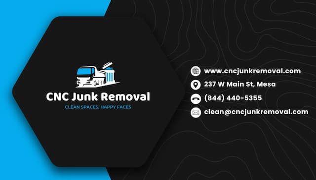 CNC Junk Removal: Affordable & Eco-Friendly Services in Mesa