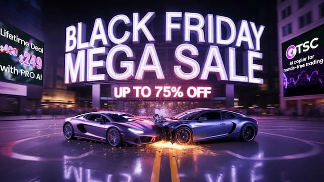TSC's Black Friday Mega Sale: 75% Off Automated Trading Tools