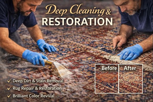 Austin Experts Revive Rugs with Deep Cleaning & Restoration Services