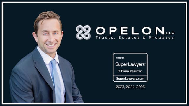 Owen Rassman Earns Third Straight Super Lawyers Honor for Estate Law Excellence