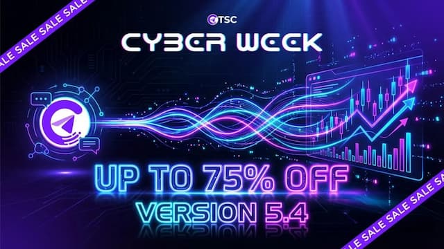 TSC's Cyber Week Sale Offers 75% Off Automated Trading Tools