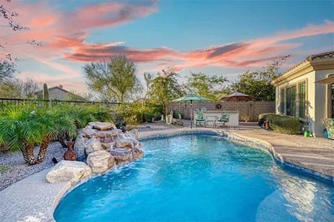 San Tan Valley Homeowners Get Expanded Custom Pool & Outdoor Living Design