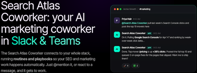 Search Atlas Resolves Coworker Scheduling Bug and Launches Slack Integration for SEO Task Management