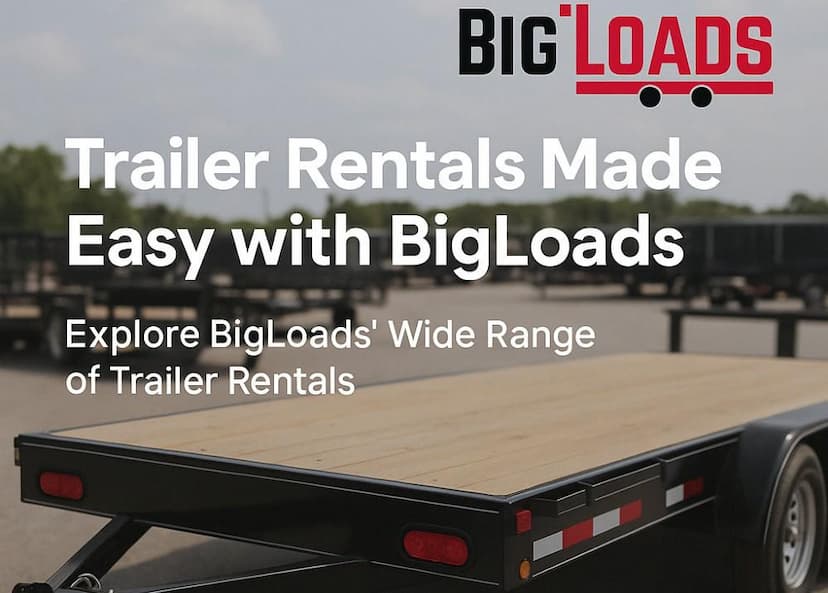 Find Local Trailer Rentals That Fit Your Needs with BigLoads.Com