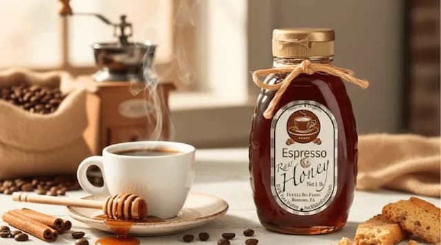 Huckle Bee Farms Launches Espresso Honey: A Sustainable Coffee Sweetener