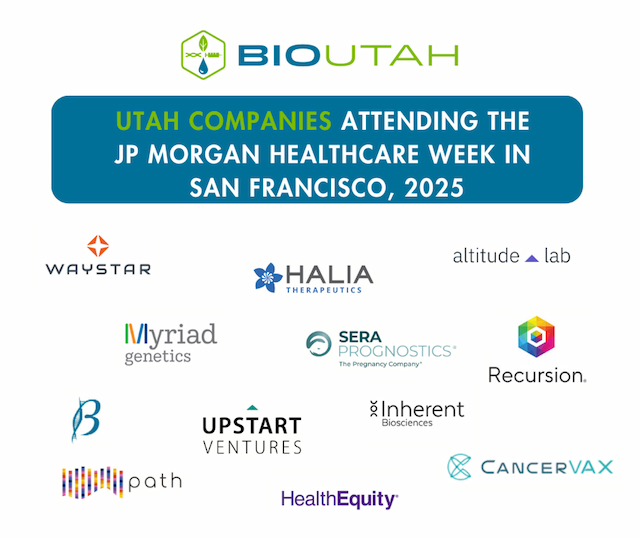 BioUtah to Showcase Utah's Life Sciences Industry at J.P. Morgan Healthcare Conference