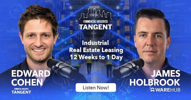 Warehub's Holbrook Talks Faster Industrial Leasing on Tangent Podcast
