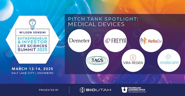 BioUtah and University of Utah Announce 12 Life Sciences Startups for Shark Tank Pitch Competition