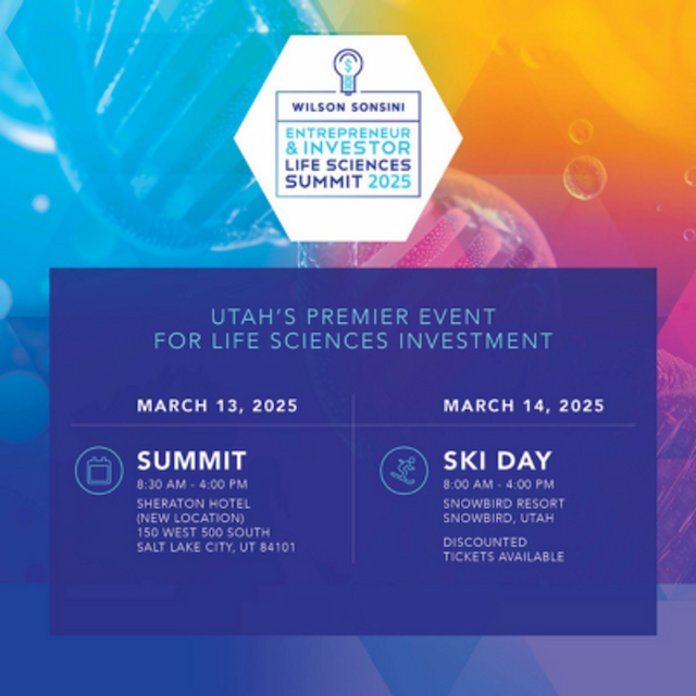 BioUtah and University of Utah Announce 2025 Life Sciences Summit Agenda with Top Speakers and Networking Opportunities