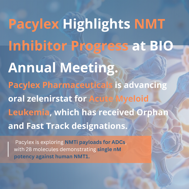 Pacylex to Showcase Breakthrough Cancer Therapies at BIO Convention
