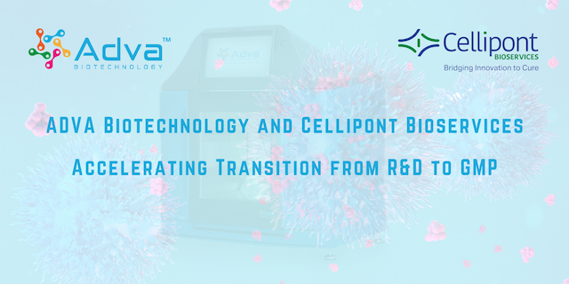 ADVA Biotechnology and Cellipont Bioservices Collaborate to Showcase Automated CAR-T Manufacturing at Advanced Therapies Week 2025