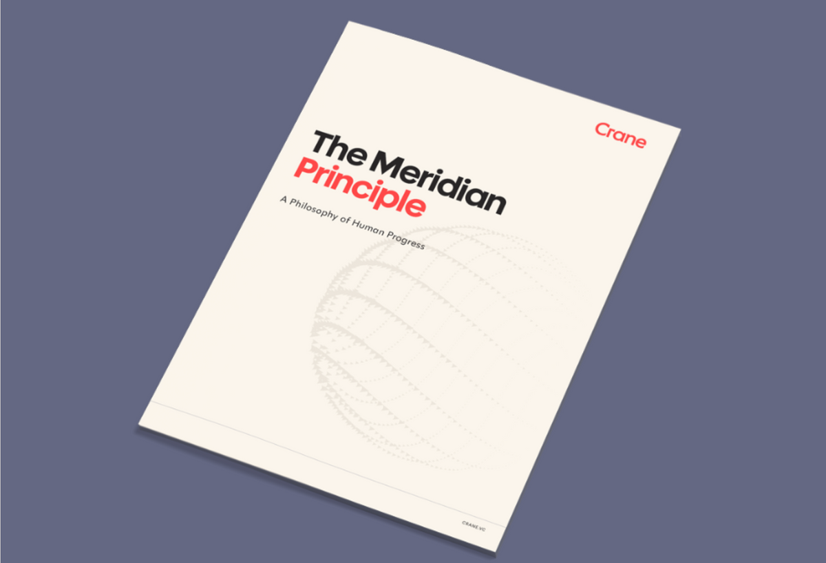 Crane Venture Partners Unveils The Meridian Principle: A New Philosophy for AI Era