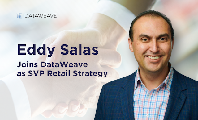 DataWeave Appoints Retail Pricing Veteran Edward Salas as Senior Vice President of Retail Strategy