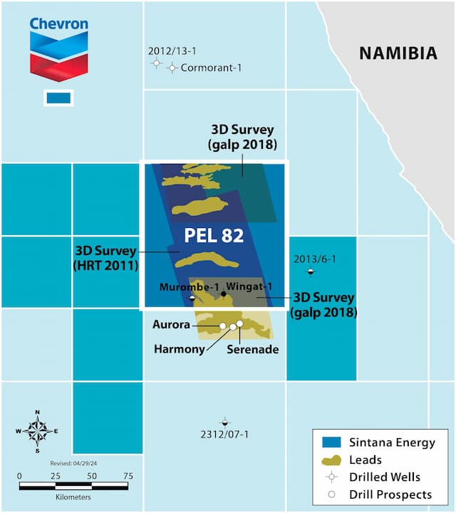 Chevron Enters Petroleum Exploration License 82 with Custos Energy in Namibia