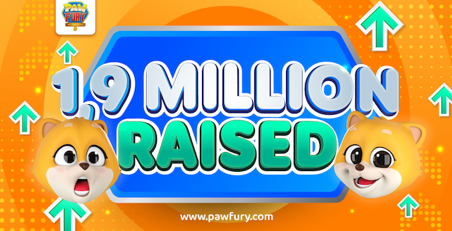 PawFury Raises Nearly $1.9 Million in Presale, Set to Transform Crypto Investments