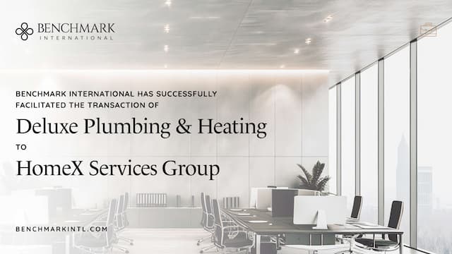 Deluxe Plumbing & Heating Partners with HomeX Services Group to Expand Services and Opportunities