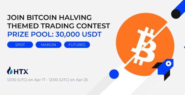 Bitcoin Halving-Themed Trading Contest with 30,000 USDT Prize Pool