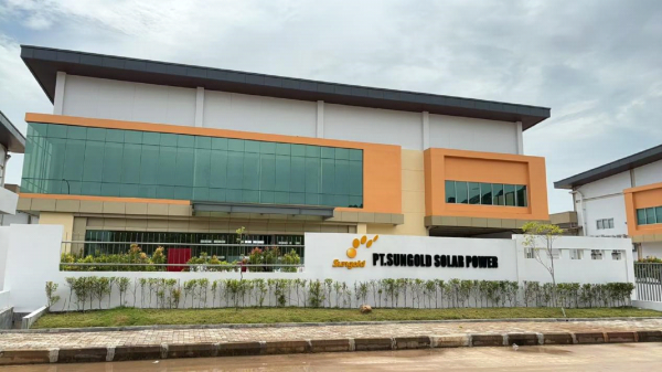 Sungold Solar's Indonesia Factory Set for Production, Marking Global Expansion Milestone