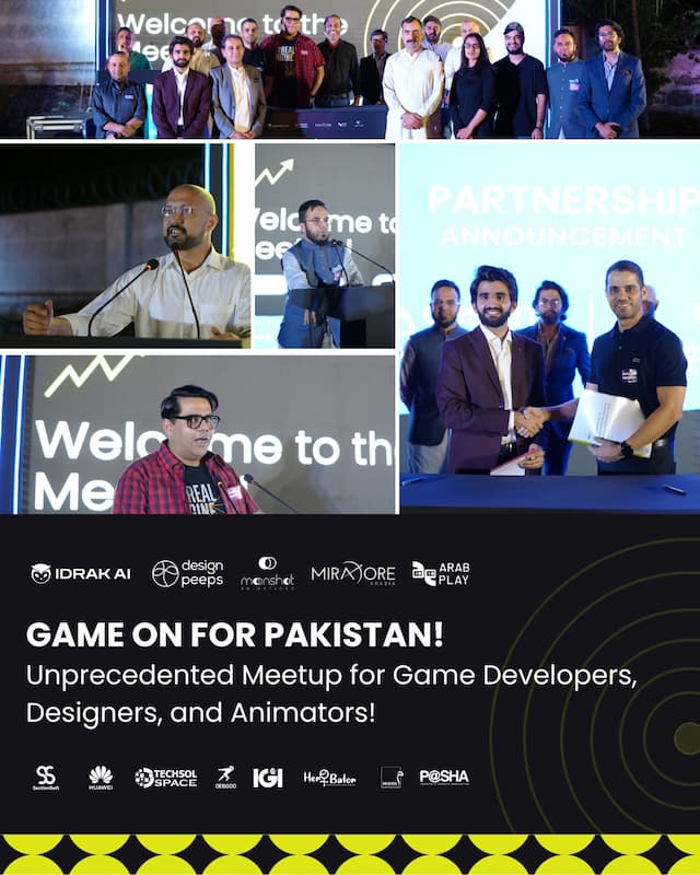 Game On for Pakistan: Historic Talent Gathering for Game Developers, Animators, and Designers in Islamabad