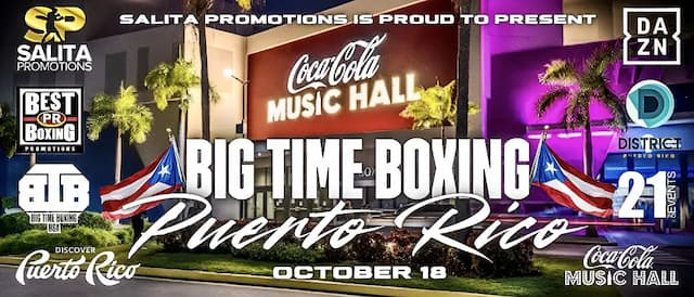 Coca-Cola Music Hall to Host Historic Boxing Event on October 18