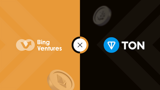 Bing Ventures Announces Comprehensive Support for TON Ecosystem