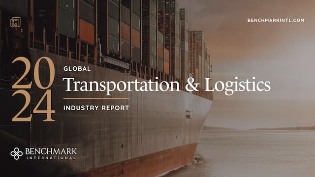 Benchmark International Unveils 2024 Global Transportation & Logistics Industry Report