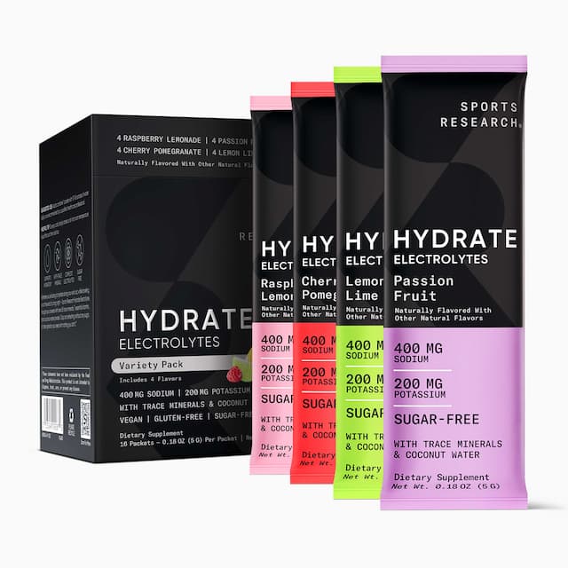 Sports Research Introduces New Low-Carb Sugar-Free Electrolyte Solution