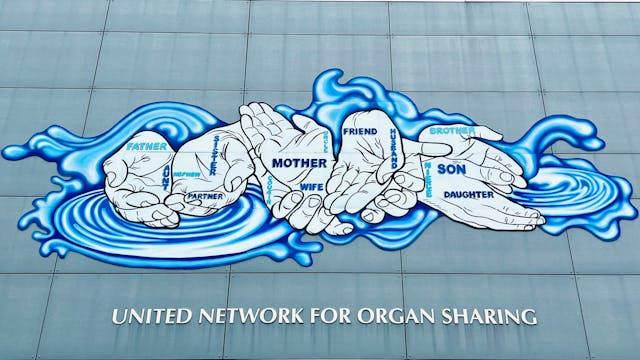 UNOS Unveils New Artwork Honoring Organ Donors and Recipients in Richmond