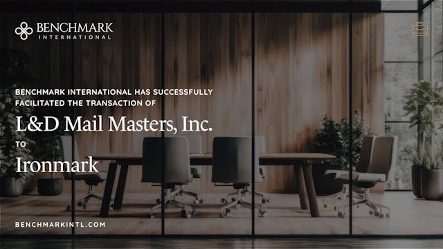Ironmark Acquires L & D Mail Masters, Inc. to Enhance Customer Offerings