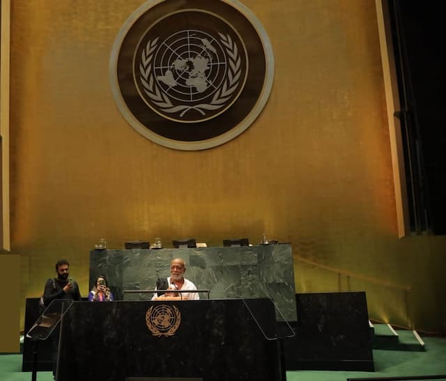 Morari Bapu Dedicates Spiritual Event at UN for World Peace