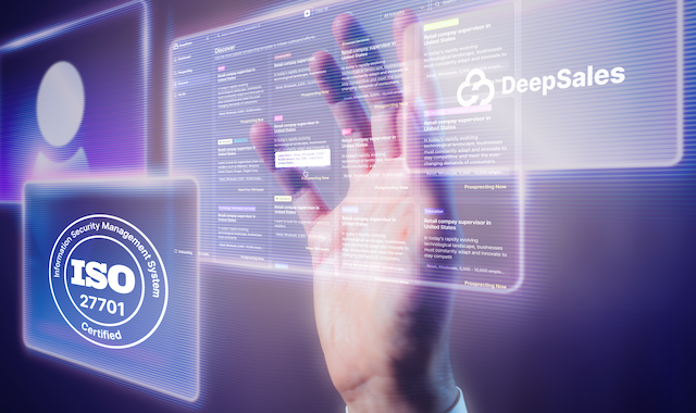 DeepSales Achieves ISO 27701 Certification, Reinforcing Data Privacy and Security Standards