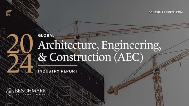 Benchmark International Releases 2024 Global AEC Industry Report