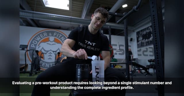 TNT: Pre-Workout Value Lies in Complete Formula, Not Just Caffeine
