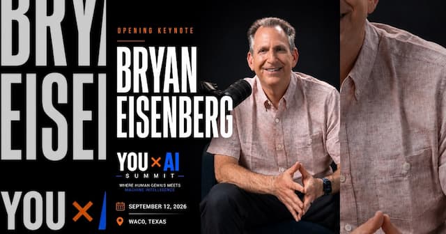 Digital Marketing Pioneer Bryan Eisenberg to Keynote YOU x AI Summit