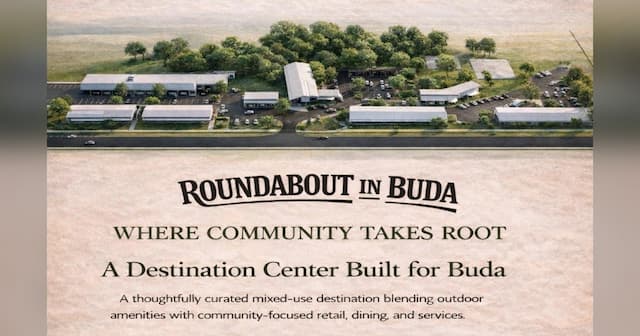 Buda's Roundabout Development Breaks Ground with Community Ceremony
