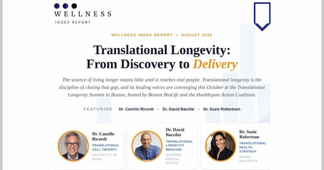 Translational Longevity: The Bridge from Lab to Life