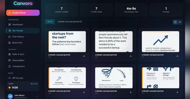 Canvora Brings On-Brand Visual Generation to Claude and ChatGPT