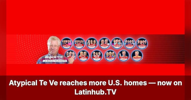 Latinhub.TV Partners with Atypical Te Ve for Roku Expansion