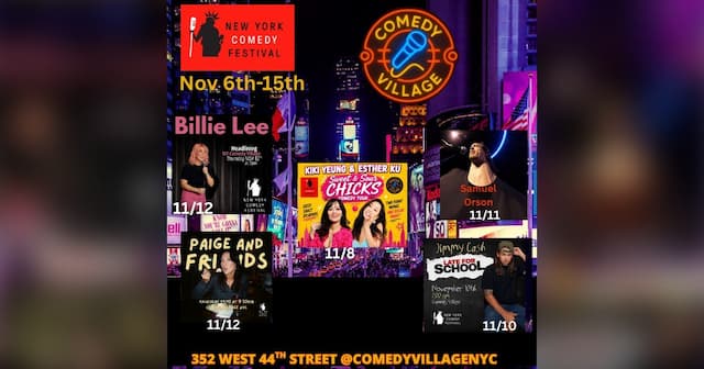 Comedy Village Returns to New York Comedy Festival for Third Year
