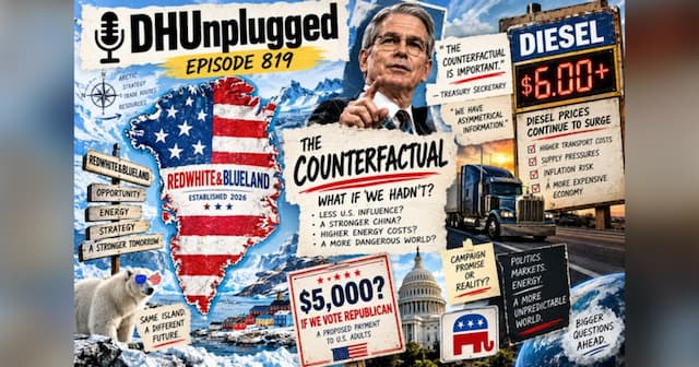 DH Unplugged 819: Bessent's Counterfactual, SoftBank's Junk Bonds & Market Highs