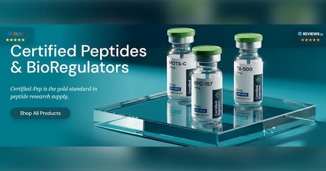 Certified-PEP Highlights U.S.-Made Research Peptides with Batch Testing