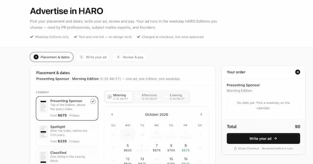 HARO Launches Self-Serve Text Ads for PR Pros, Marketers